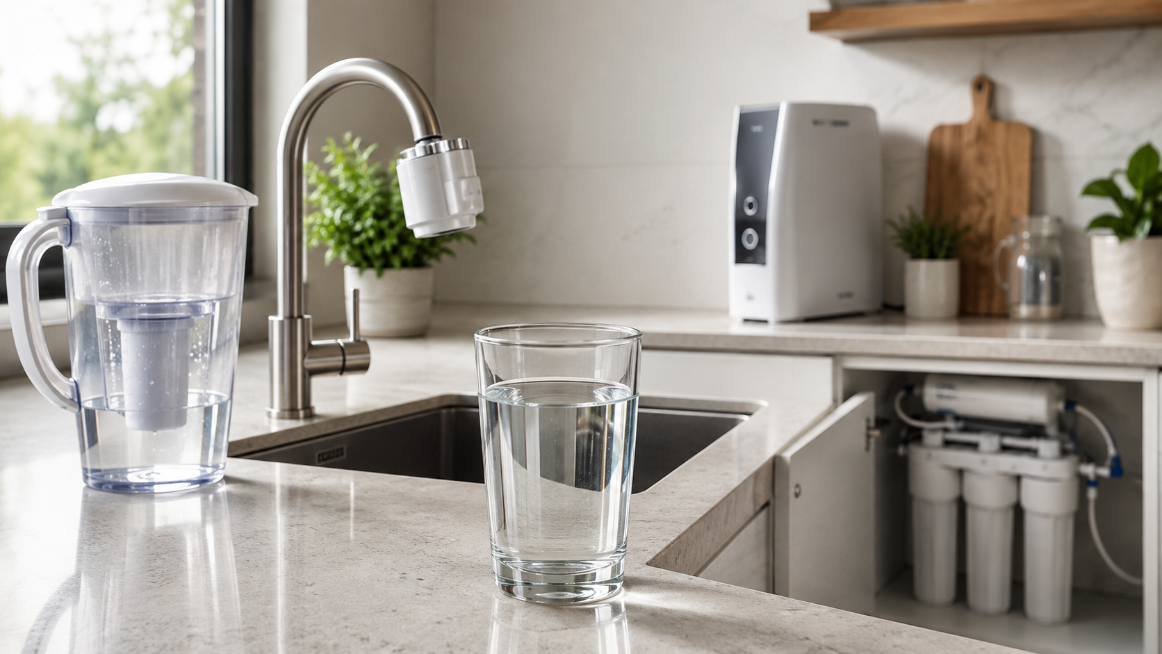 Cómo mejorar el agua de tu casa: guía completa de filtros, ósmosis y agua hidrogenada