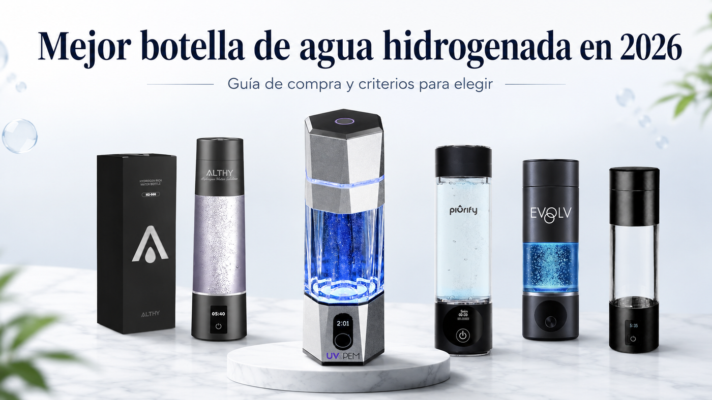 ¿Cómo elegir una botella de agua hidrogenada?