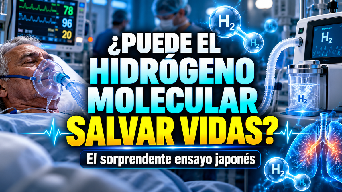 ¿Puede el hidrógeno molecular salvar vidas?