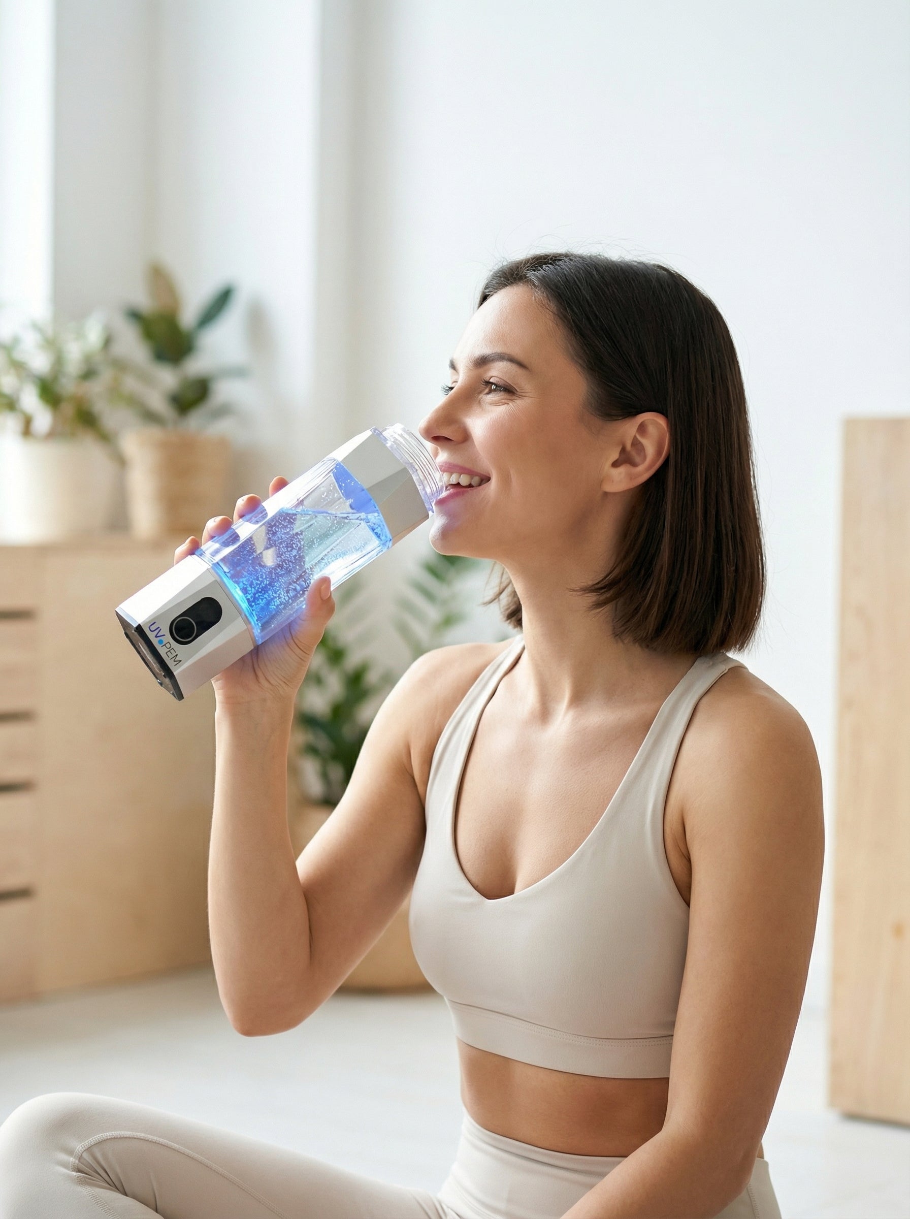agua de hidrógeno para los que cuidan su salud