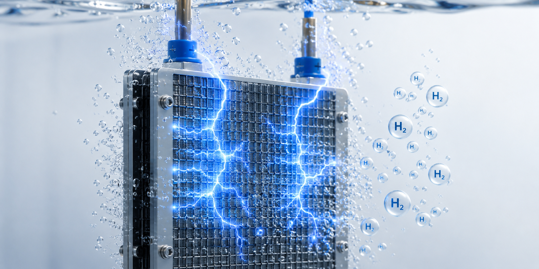 la calidad y los materiales de los electrodos