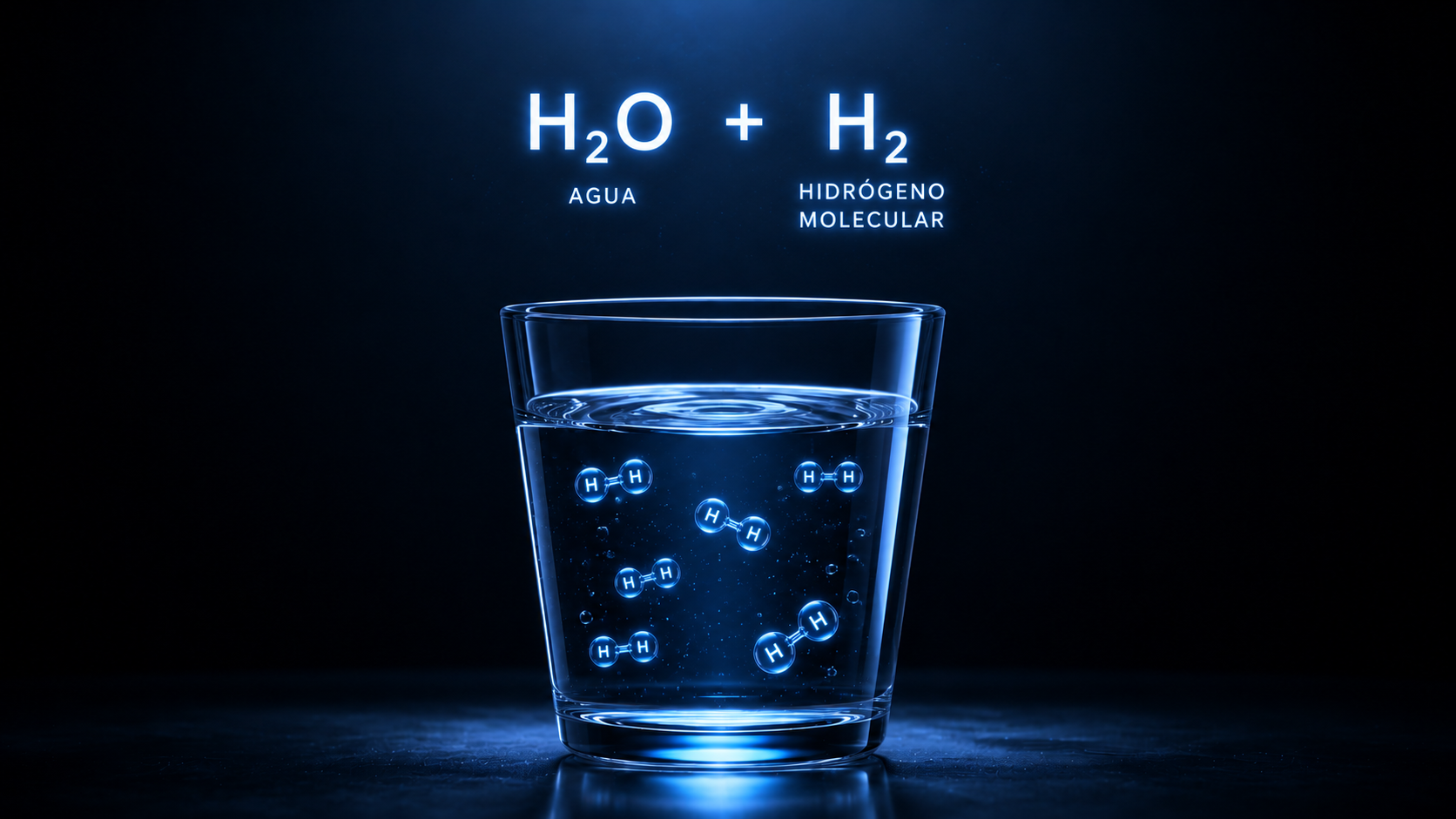 qué es el agua hidrogenada